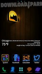 midnit go launcher theme