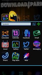 midnit go launcher theme