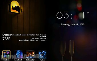 Midnit go launcher theme