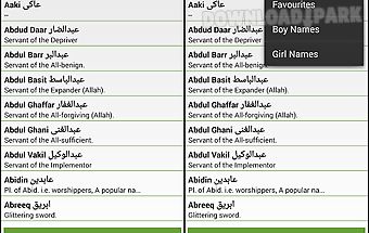 Muslim names