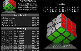 Speedcube timer