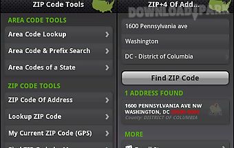 Zip code tools