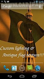 3d pakistan flag lwp