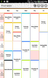 timetable (simple)
