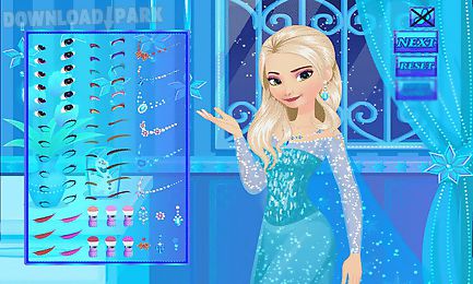 make up princess elsa at birthday