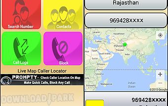 Mobile tracker caller location