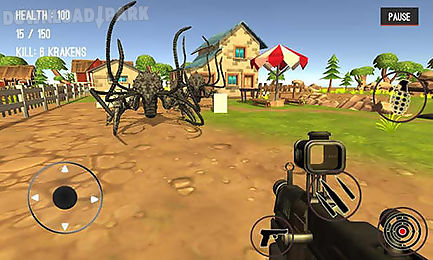 Monster Hunting City Shooting Android Game Free Download In Apk