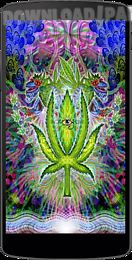 trippy weed live wallpaper