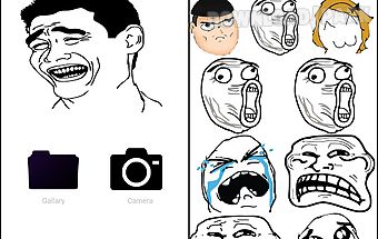 Troll funny face changer