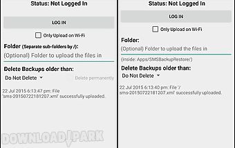 Add-on - sms backup & restore