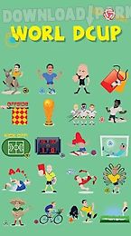 go keyboard world cup sticker