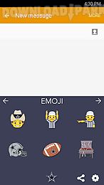 nfl emojis