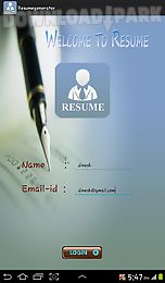 resume generator