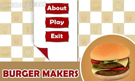 new burger maker-cooking game