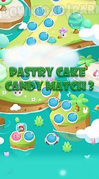 pastry cake: candy match 3