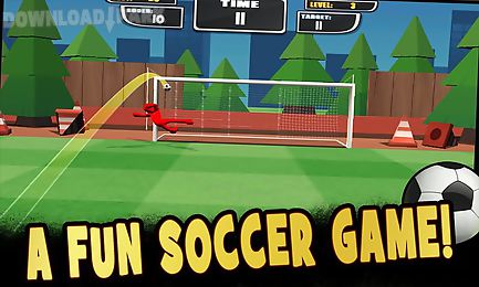 stickman freekick soccer hero