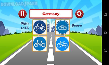 world traffic signs test