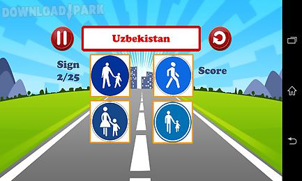 world traffic signs test