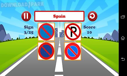 world traffic signs test