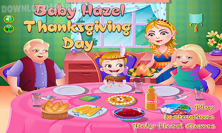 baby hazel thanksgiving day