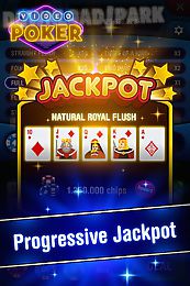 video poker progressive jackpot