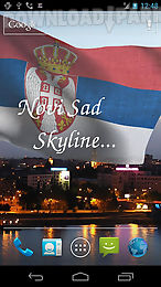 3d serbia flag live wallpaper
