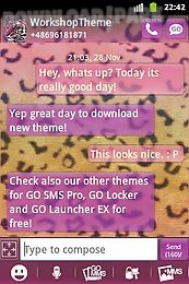 go sms theme panther