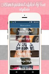 hunt for style - styling board