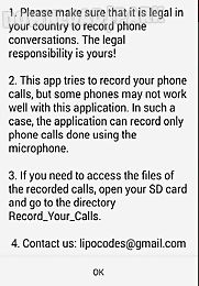 record your calls