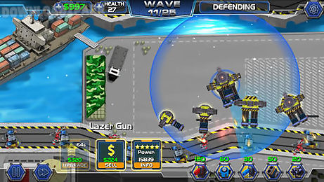 tower defense: robot wars