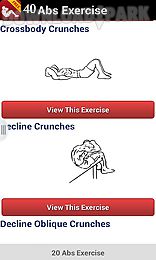 40 abs exercise