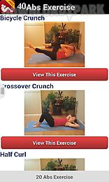 40 abs exercise