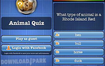 Animal quiz free