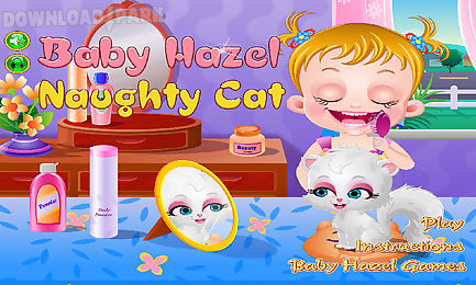 baby hazel naughty cat