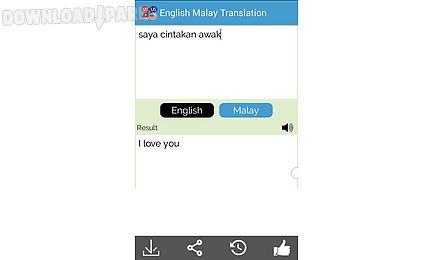 english malay translator