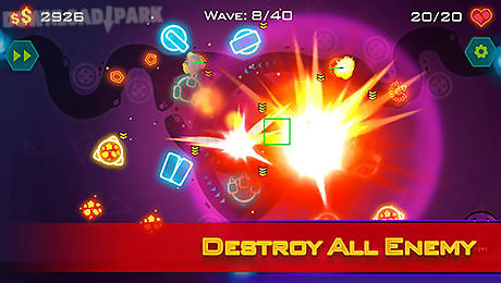 tower defense: geometry war