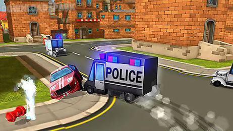 blocky cop pursuit terrorist