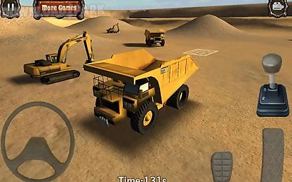 mining truck parking simulator