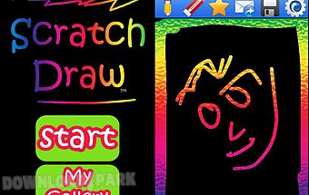 Scratch draw art game