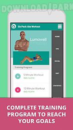 Six Pack Abs Workout Lumowell Android App Free Download In Apk