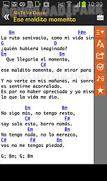 tabs & chords in spanish
