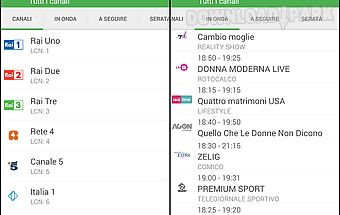 Tv guide italy free