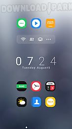 gravity line launcher theme