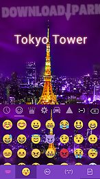 tokyo tower theme for keyboard