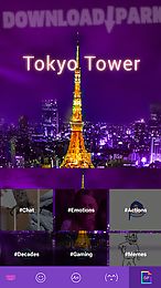 tokyo tower theme for keyboard