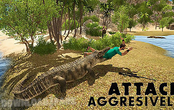 Angry crocodile attack 2016