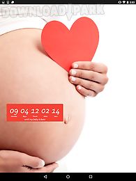 baby countdown widget