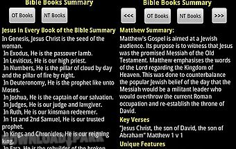 Bible summary