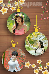 flower photo collage art free