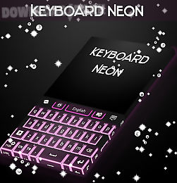 neon keyboard